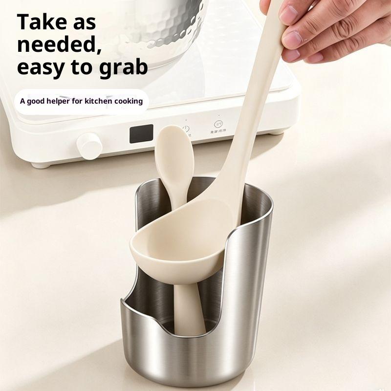 2-in-1 ステンレス製スプーンホルダー兼蓋立て。スプーン - Kitchen Baking Rack のレビューと価格