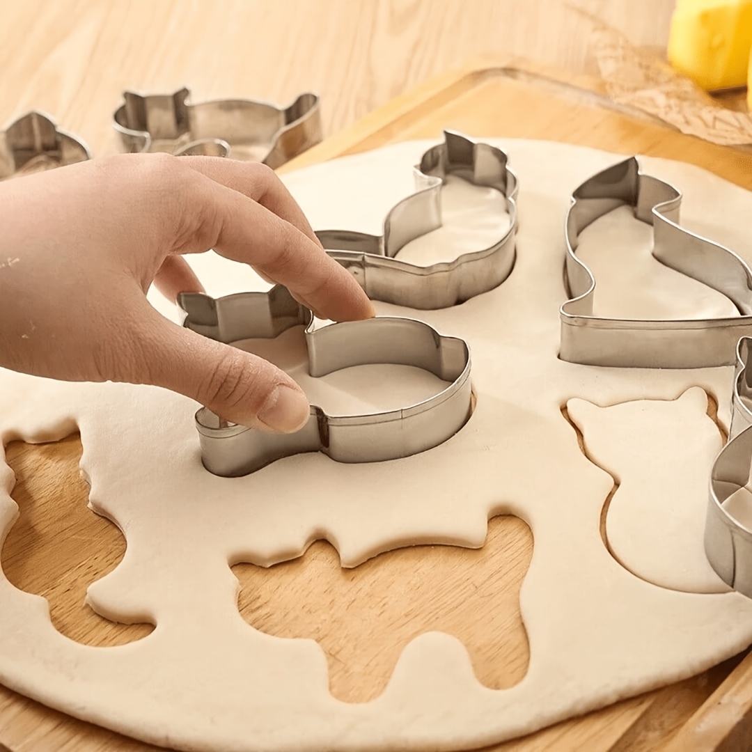 9個入りクッキー型セット。食品グレードのステンレス製。かわい - Baking Kitchen Set のレビューと価格