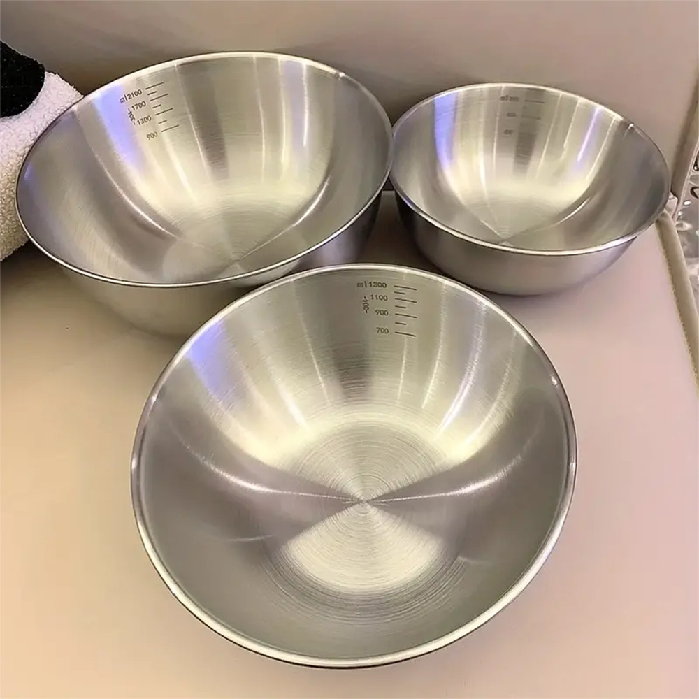 1-3個のステンレス製ボウルセット（目盛り付き）、調理、ベー - Baking Kitchen Set のレビューと価格