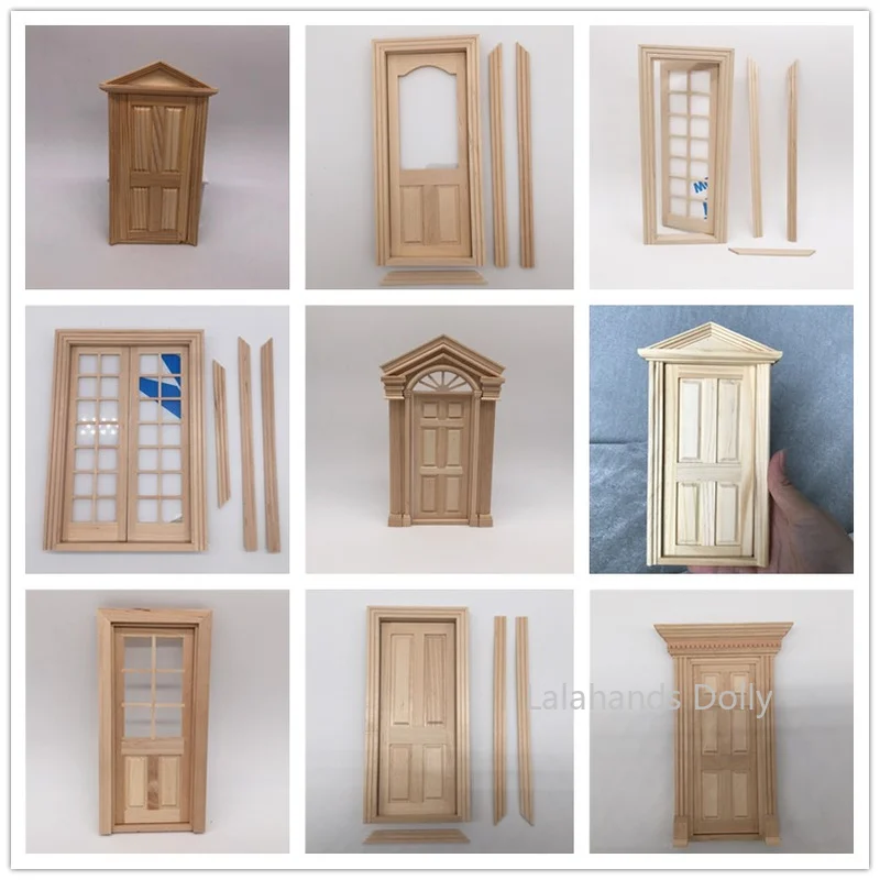 1:12DIYドールハウスクラフトブティックミニドアセット人 - Kitchen Uncle のレビューと価格
