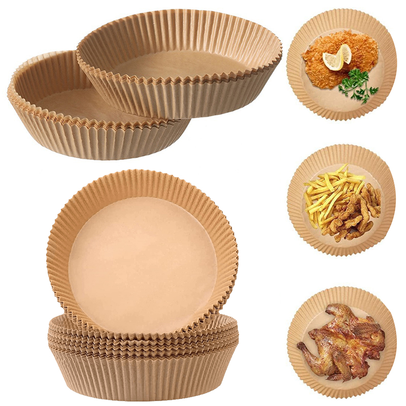 50/100枚入り エアフライヤー用紙皿 ランダムカラー オ - Baking Kitchen Set のレビューと価格