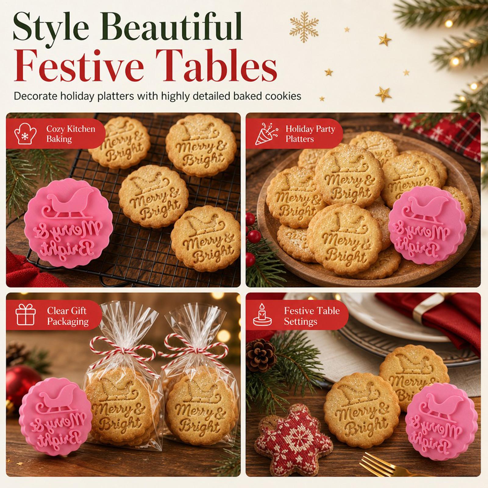 クリスマス・クッキー型セット 10個入り ホリデー・ベーキン - Baking Kitchen Set のレビューと価格