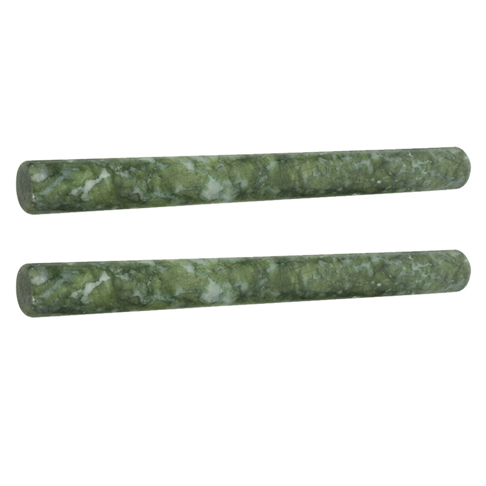 天然大理石製の麺棒2本セット。焦げ付き防止加工。26cm。餃 - Kitchen Roller Baking のレビューと価格