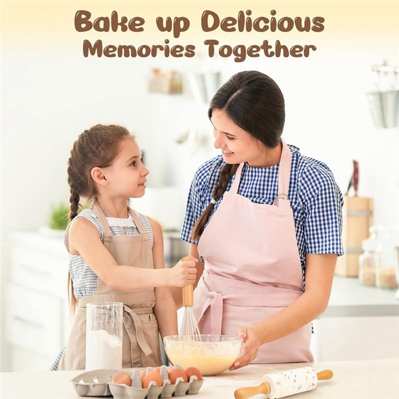 本格的な料理を体験できる、木製の子供用ナイフと幼児向けのベー - Kitchen Kids Baking Set のレビューと価格